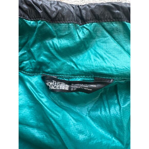 The North Face Women’s ThermoBall Lightweight Quilted Jacket Black Teal S - Picture 4 of 6
